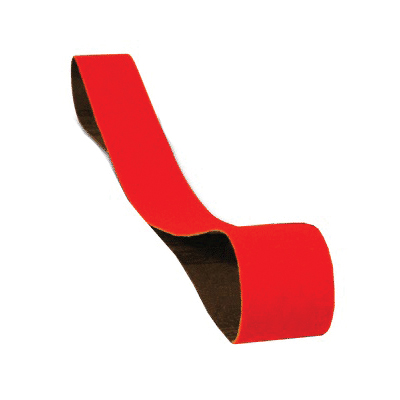 DCB518050S05G Sanding Belt, 1/2 in W, 18 in L, 50 Grit, Coarse, Zirconium Abrasive