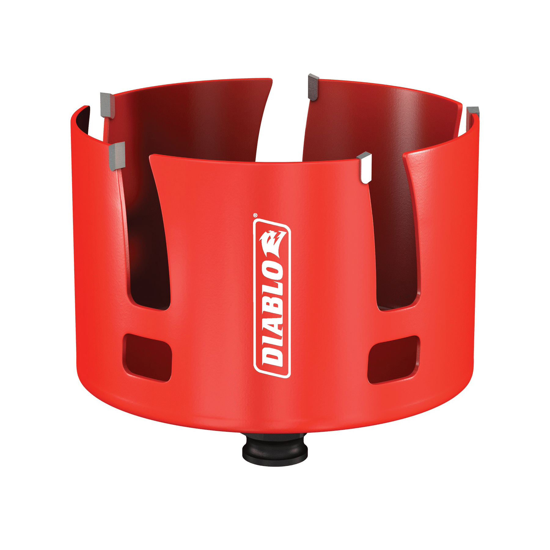 Demo Demon DHS4000CTR Hole Saw, 4 in Dia, 2-3/8 in D Cutting, 1-5/8 in Arbor, Carbide Cutting Edge