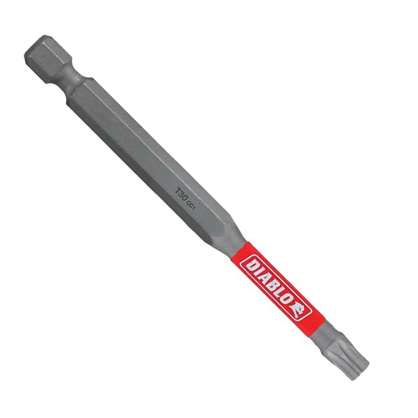DT3035P1 Drive Bit, #30 Drive, Torx Drive, 1/4 in Shank, Hex Shank, 3-1/2 in L