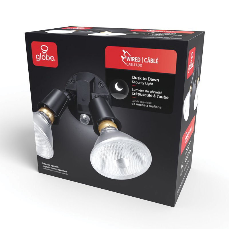 globe 17000083 Dusk-to-Dawn Swivel Arm Security Light - 2