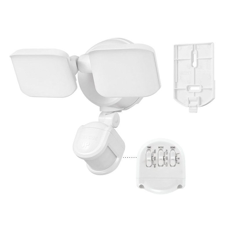 globe 17000221 Security Light, LED Lamp, Daylight, 1100 Lumens, 4000 K Color Temp - 4