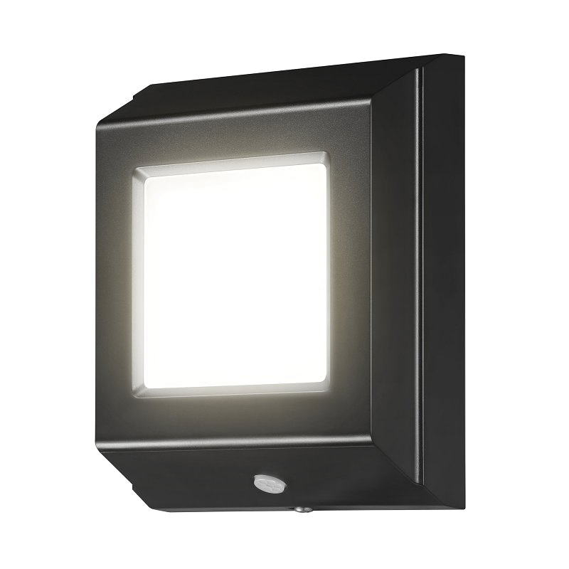 globe 17000196 Slim Wire Wall Pack, LED Lamp, 1000 Lumens, 4000 K Color Temp - 4