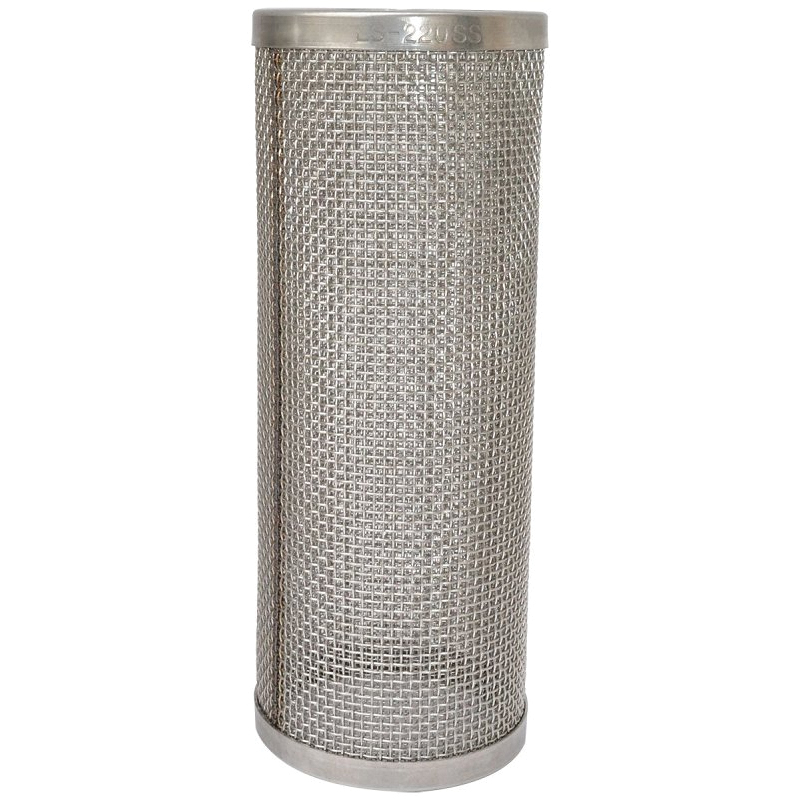LST15050SSBG1 Line Strainer Screen, Stainless Steel, For: 1-1/4 and 1-1/2 in T-Strainers
