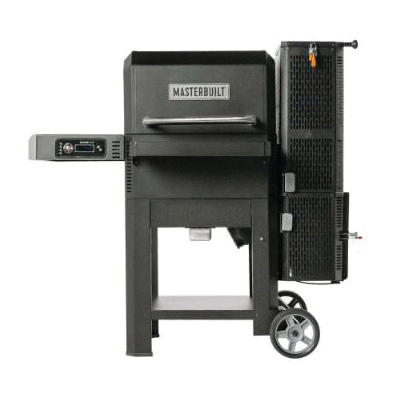 Gravity 600 Series MB20041023 Grill and Smoker, Charcoal, Cast Iron/Steel, Black, Powder-Coated