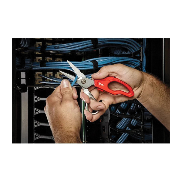 Milwaukee 48-22-4045 Electrician Snip, 10.65 in OAL, Ergonomic Handle, Metal Handle - 3
