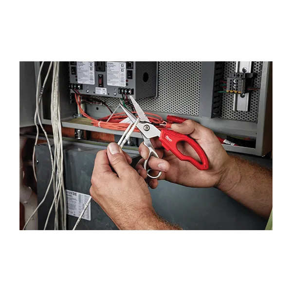 Milwaukee 48-22-4045 Electrician Snip, 10.65 in OAL, Ergonomic Handle, Metal Handle - 4
