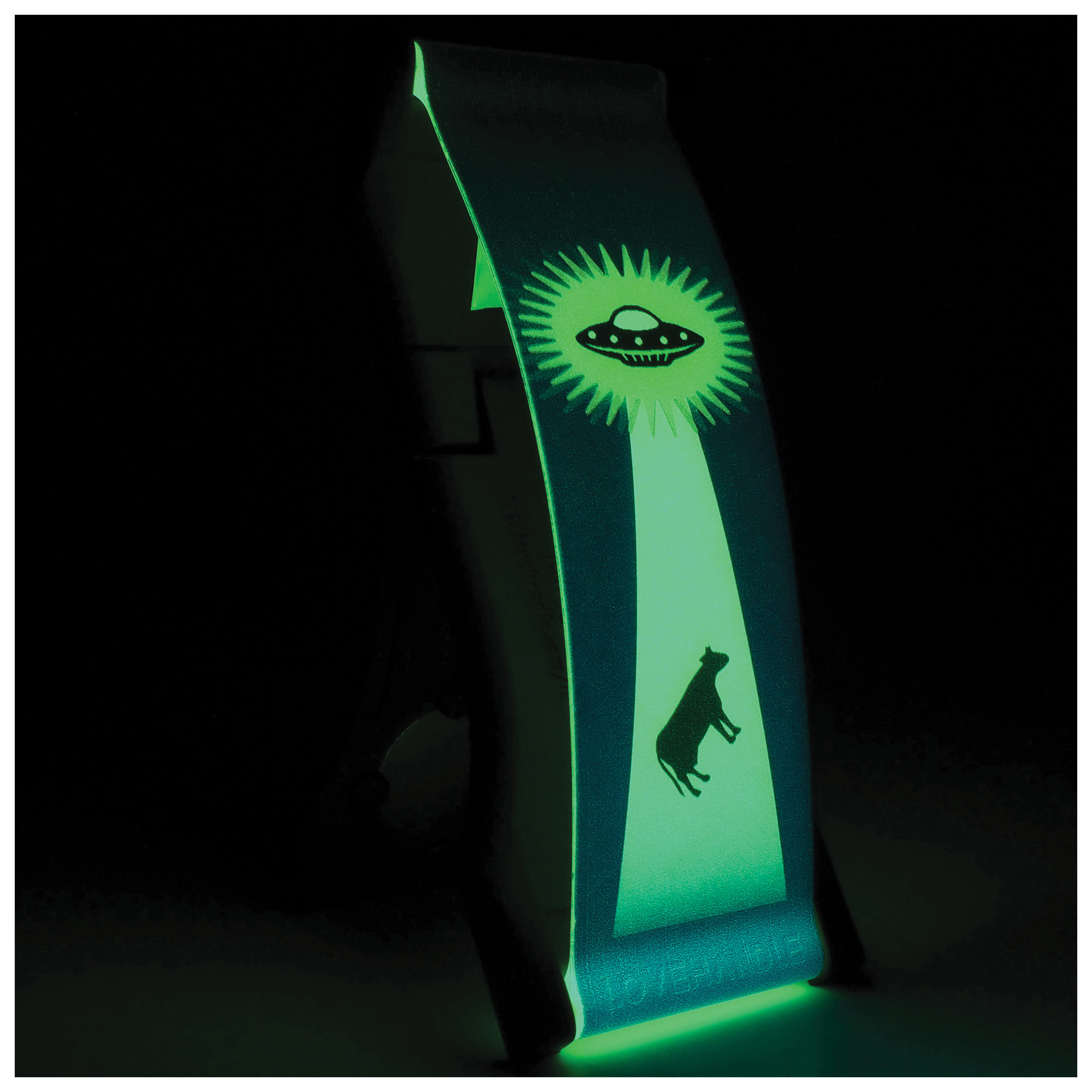 Lovehandle P-1299-01 Phone Grip, Neodymium/Silicone, Alien Cattle Rustlers Glow - 2