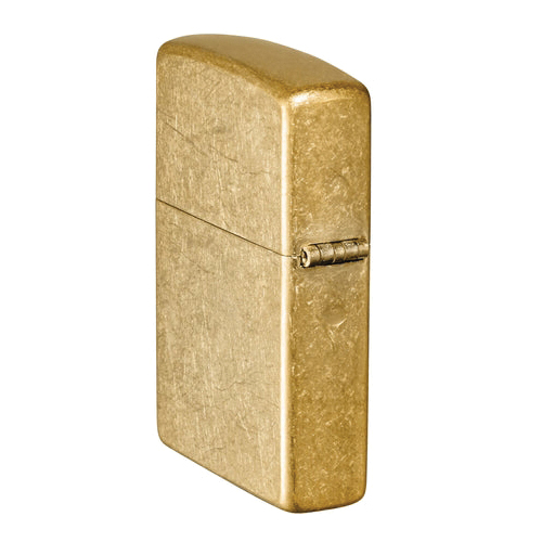 Zippo 49477 Classic Lighter, Tumbled Brass - 3