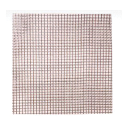 RT-CKNMT Grilling Mesh Sheet, 16 in L, 16 in W, Fiberglass, Brown