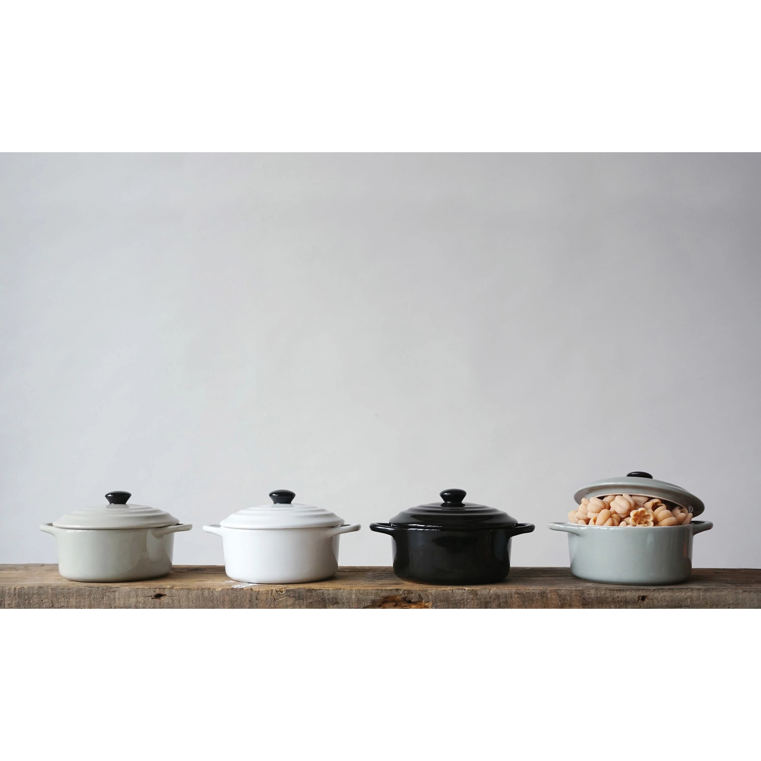 Creative Co-Op Backyard Farmer Series DA2323A Mini Baker, 1 Cup, 5 in Dia, Stoneware - 3