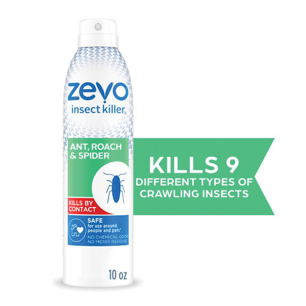 14690 Crawling Insect Killer, Spray Application, 10 oz Aerosol Can