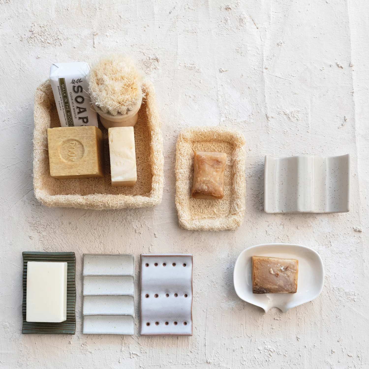 Creative Co-Op Daily Routines Series DF8783A Soap Dish, Stoneware - 2