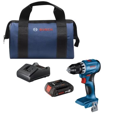 GSR18V-400B22 Cordless Drill Kit, Battery Included, 18 V, 2 Ah, 1/2 in Chuck, Keyless Chuck