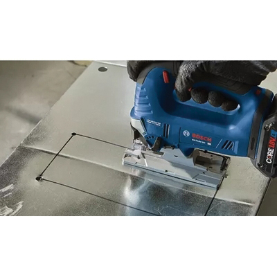 Bosch GST18V-50N Jig Saw, Tool Only, 18 V, 4.9 in Cutting Capacity, 1 in L Stroke, 3500 spm - 3