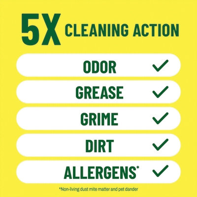Pine-Sol 10041294601655 Multi-Surface Cleaner and Disinfectant, 40 oz Bottle, Liquid, Fresh Lemon - 7