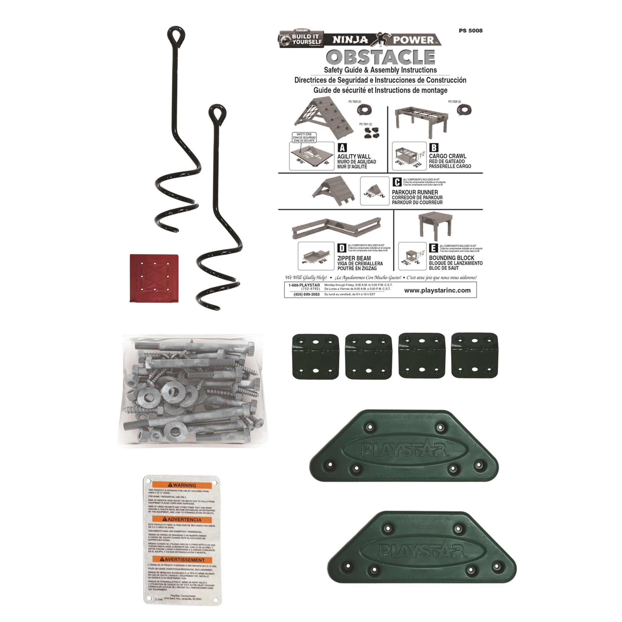 PS 5008 Ninja Obstacle Kit