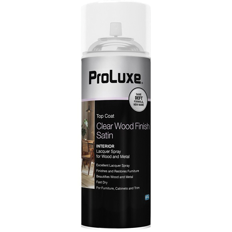 PLX017S/54 Lacquer, Satin, Aerosol, Clear, 12.25 oz, Can