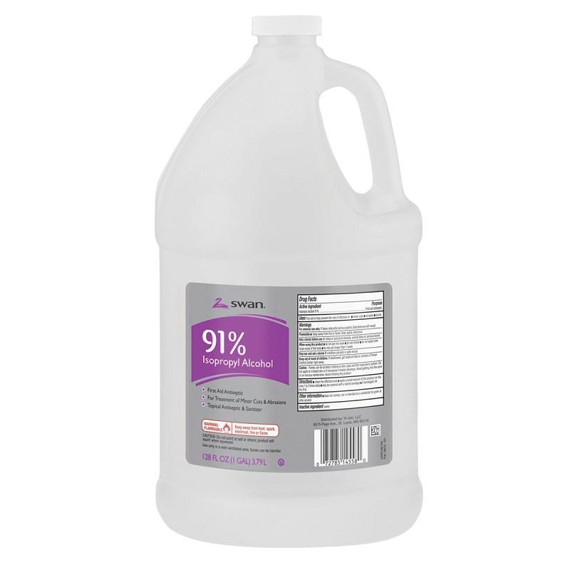 Swan 1000055484 91% Isopropyl Alcohol, 1 gal