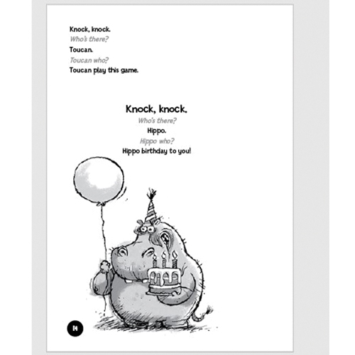 Highlights A9889 Activity Book, Knock Knock! The Biggest, Best Joke Book Ever, 6 to 12 years, English - 2