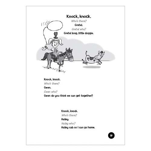 Highlights A9889 Activity Book, Knock Knock! The Biggest, Best Joke Book Ever, 6 to 12 years, English - 5