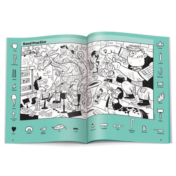 Highlights A2676 Activity Book, Hidden Pictures Enchanted Fantasy Puzzles, 6 to 12 years, English - 2