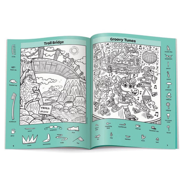 Highlights A2676 Activity Book, Hidden Pictures Enchanted Fantasy Puzzles, 6 to 12 years, English - 3