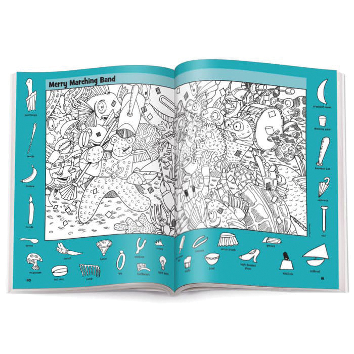 Highlights A2124 Activity Book, Hidden Pictures Ocean Puzzles, 6 to 12 years, English - 4