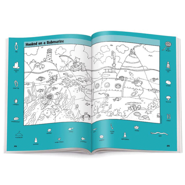 Highlights A2124 Activity Book, Hidden Pictures Ocean Puzzles, 6 to 12 years, English - 5