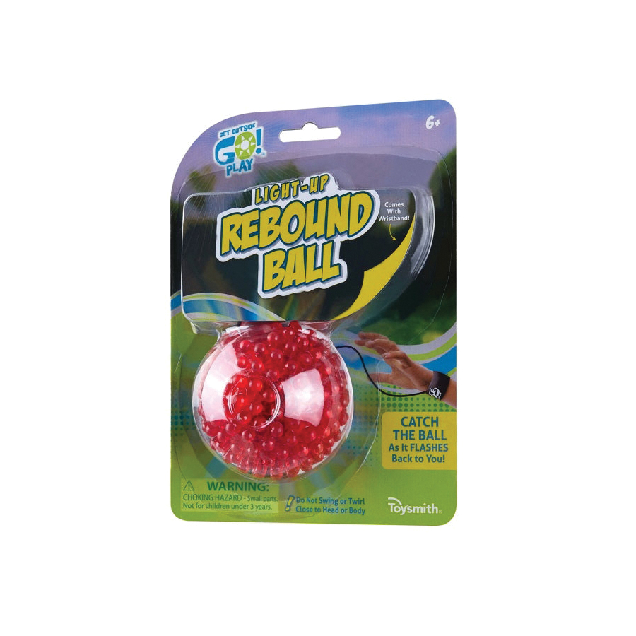 GET OUTSIDE GO 2368 Get Outside Go 2368 Light-Up Rebound Ball, Blue/Red - 1