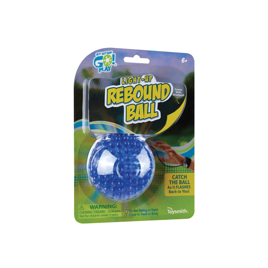 Get Outside Go 2368 Light-Up Rebound Ball, Blue/Red - 2