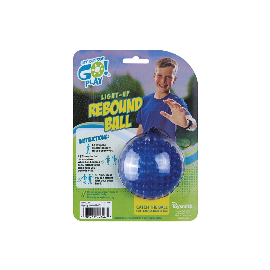 Get Outside Go 2368 Light-Up Rebound Ball, Blue/Red - 4