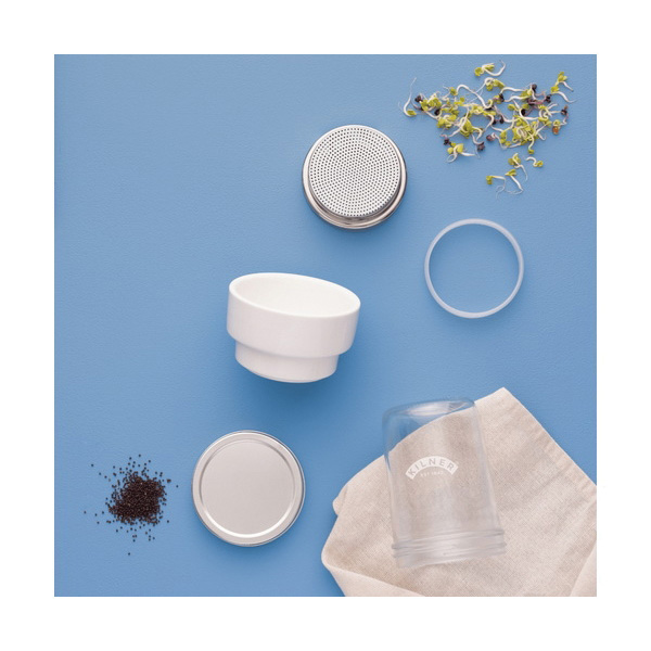 Kilner 0025.082 Sprouting Set, 115 mm L, 115 mm W, 202 mm H - 5