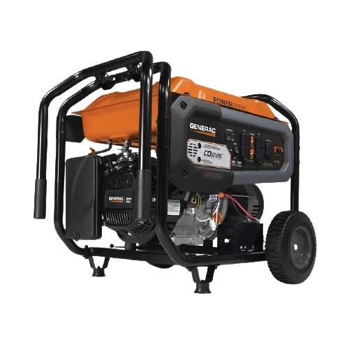 GP8000E Series 7673 Portable Generator, 66.3/33.3 A, 120/240 VAC, 10,000 W Output, 7.9 gal Tank, 11 hr Run Time