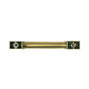 Laurey Tribeca Series 87811 Cabinet Pull, 4-3/4 in L Handle, 1.38 in Projection, Zinc, Titanium Gold - 2