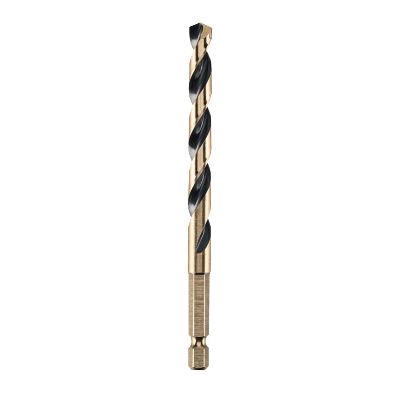 DWA5020 Drill Bit, 5/16 in Dia, 4-5/8 in OAL, Heavy-Duty, 1/4 in Dia Shank, Hex Shank