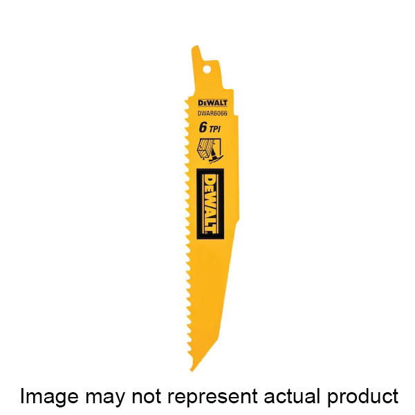 DWAR966 Reciprocating Saw Blade, 9 in L