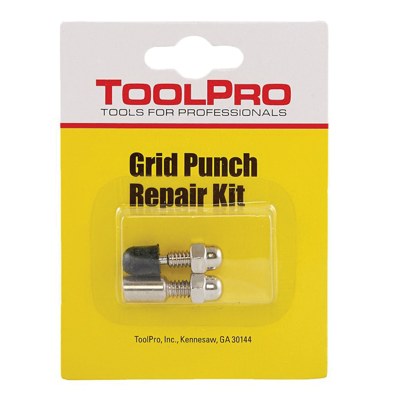 TP05070 Grid Punch Repair Kit, Black/Silver, For: Toolpro TP05060 Grid Punch