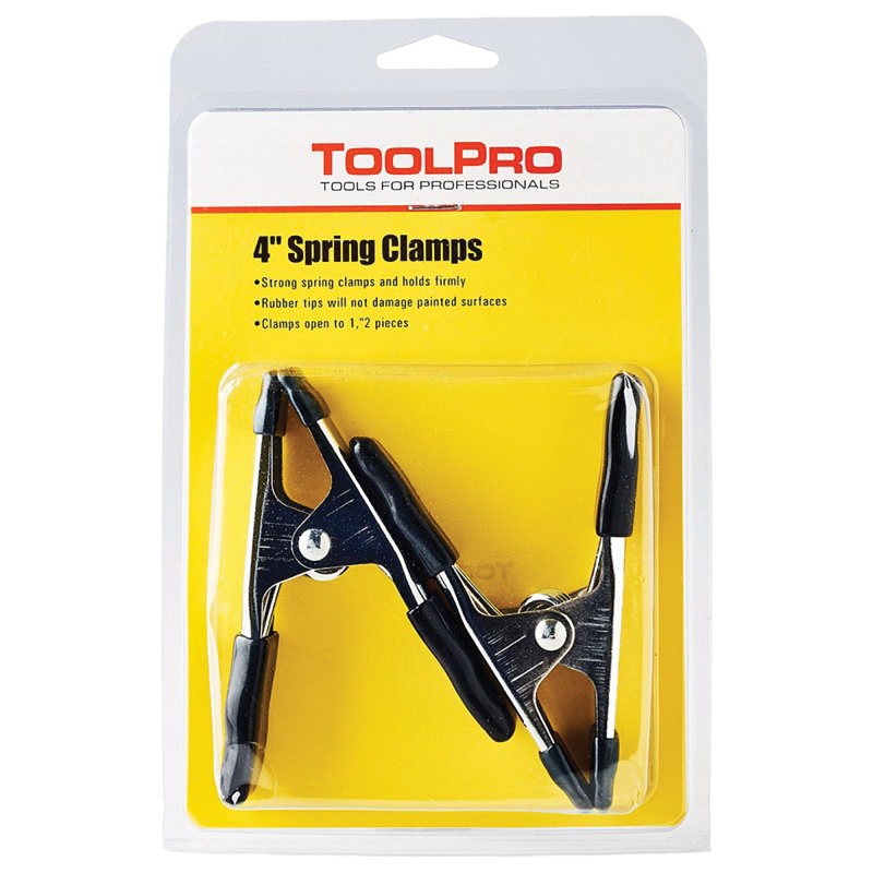 TP05140 Spring Clamp, 1 in Clamping, Steel, Nickel