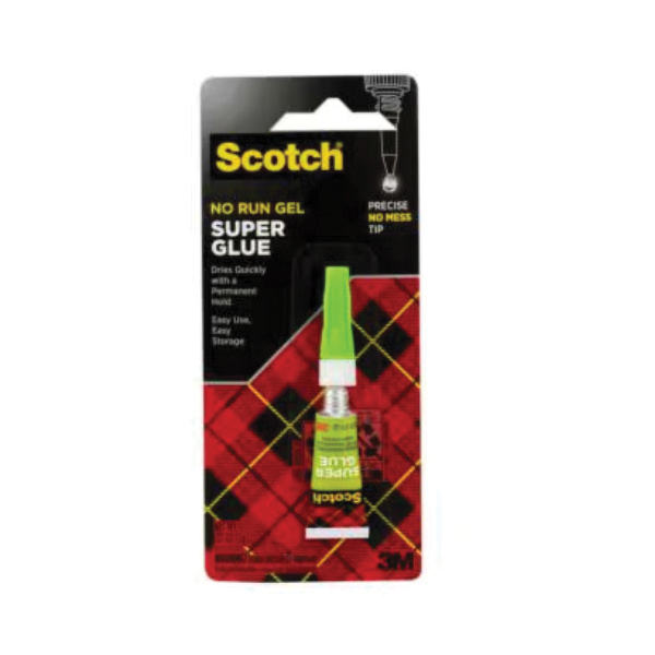 AD113 Super Glue, Gel, Transparent, 0.07 oz Tube