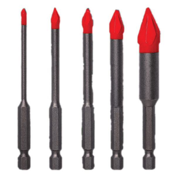 DMANSP1070S Drill Bit Set, 5-Piece, Carbide