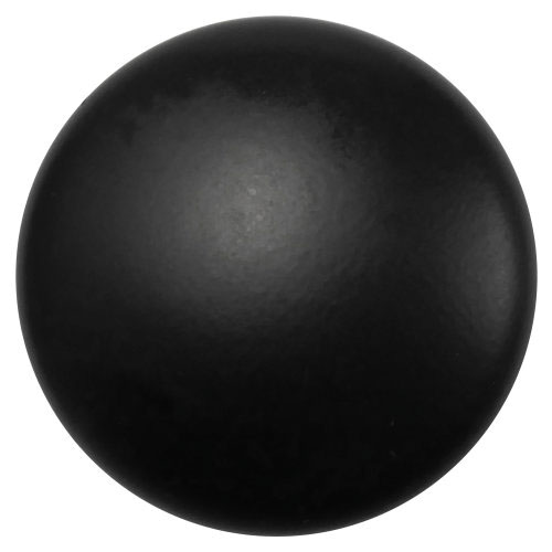 59932 Cabinet Knob, Steel, Matte Black