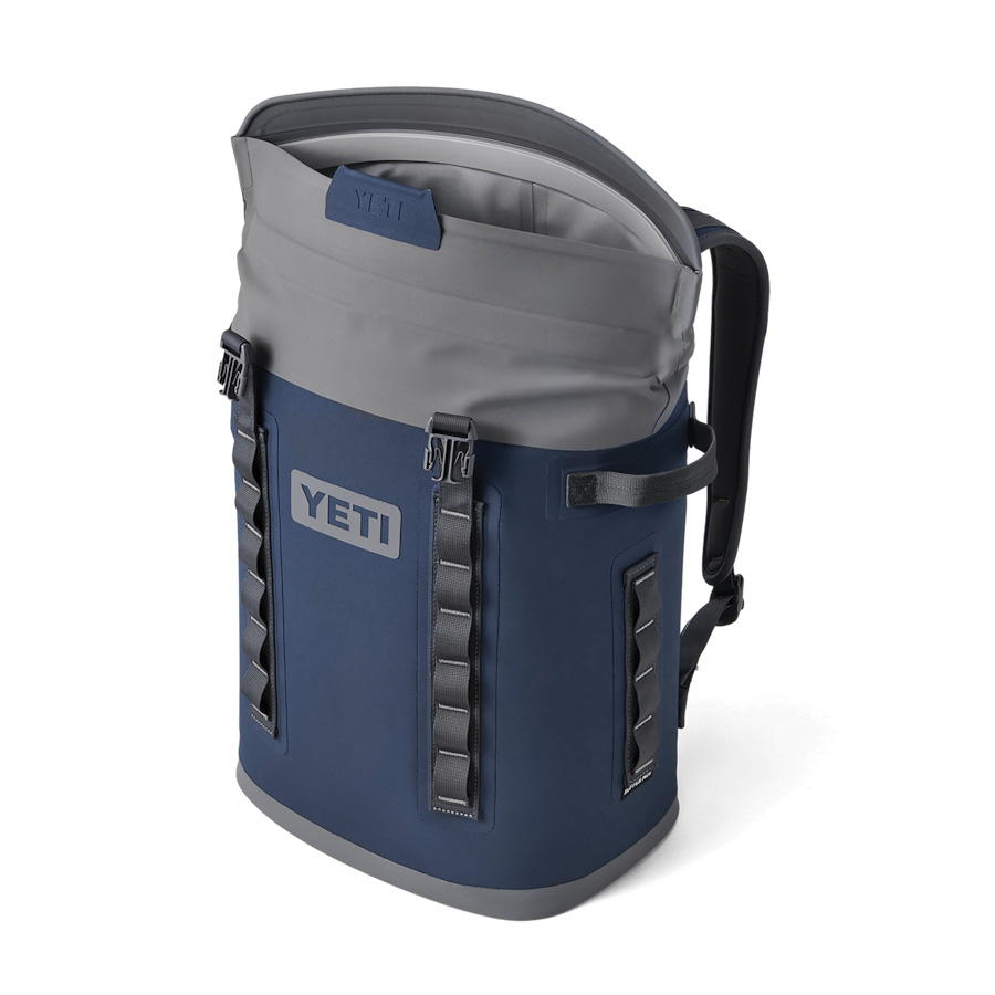 Yeti Hopper 18060131428 Backpack Soft Cooler, 9.9 in L, 15.3 in W, 20 L, Foam, Navy - 3
