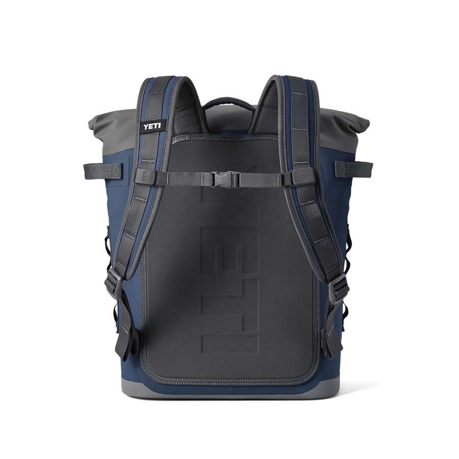 Yeti Hopper 18060131428 Backpack Soft Cooler, 9.9 in L, 15.3 in W, 20 L, Foam, Navy - 5