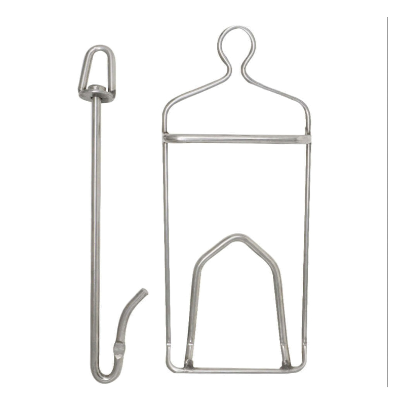 Roots & Harvest 1656 Poultry Shackle and Hook Set, Stainl...