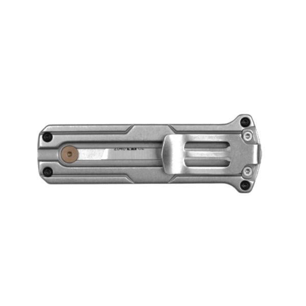 Kershaw Cybernet Series 2046 Pocket Knife, 2.4 in L Blade, Steel Blade, Gray Handle - 3