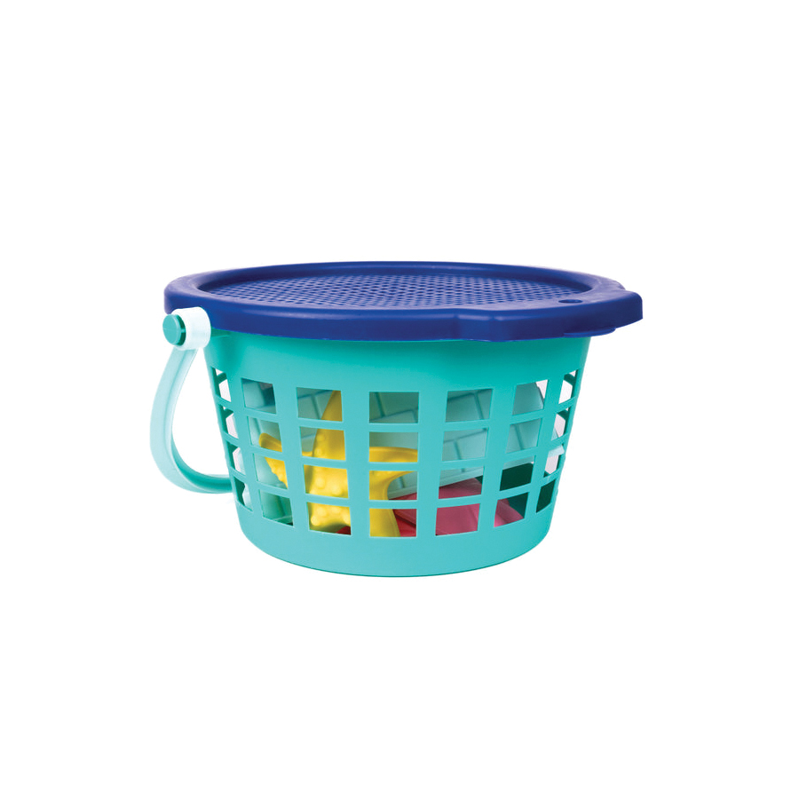 Toysmith 2924 Sand Bucket Set, 18 Months and Up, Plastic - 2
