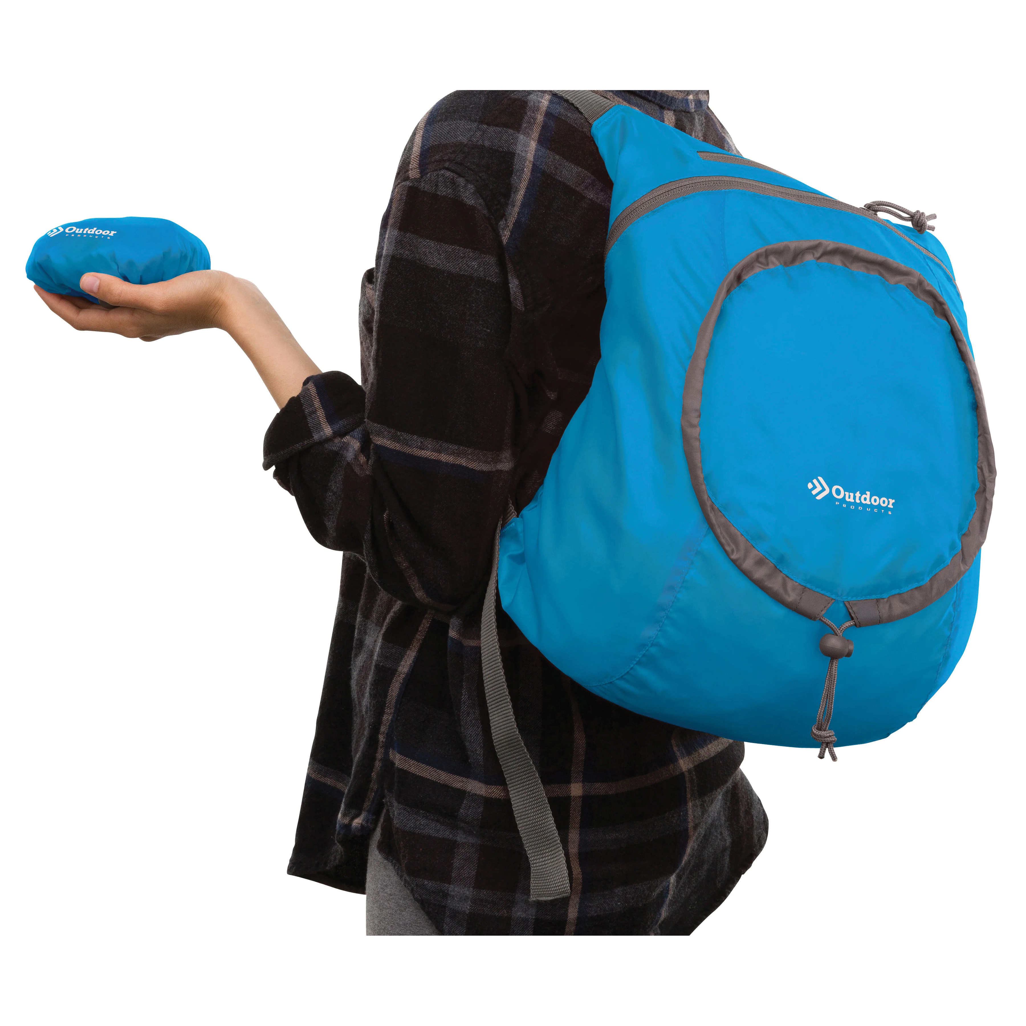 Outdoor PRODUCTS 4279OP12-CLAS Packable Day Pack, Unisex, 14.9 L, Blue - 3