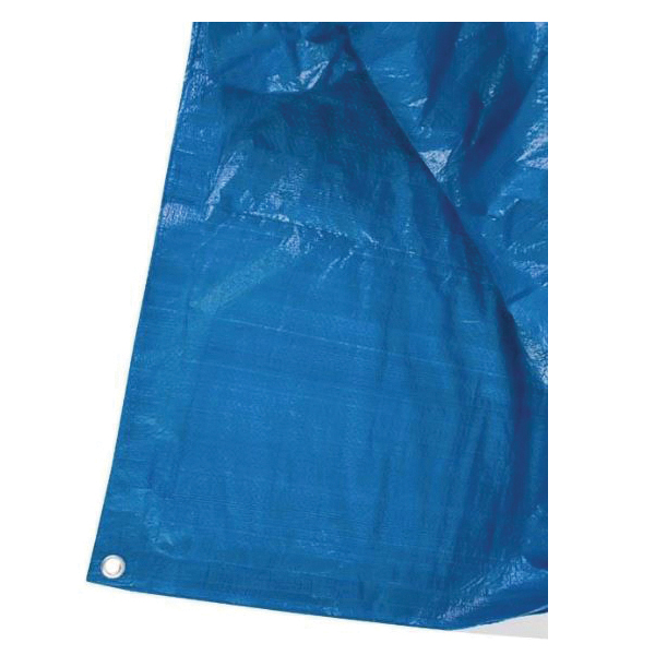 Outdoor PRODUCTS 620TG-BLU All-Purpose Tarp, 20 ft L, 16 ft W, Polyethylene, Blue - 2
