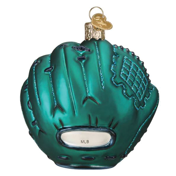 Old World Christmas 77427 Christmas Ornament, 3-3/4 in H, Mariners Baseball Mitt, Glass - 2
