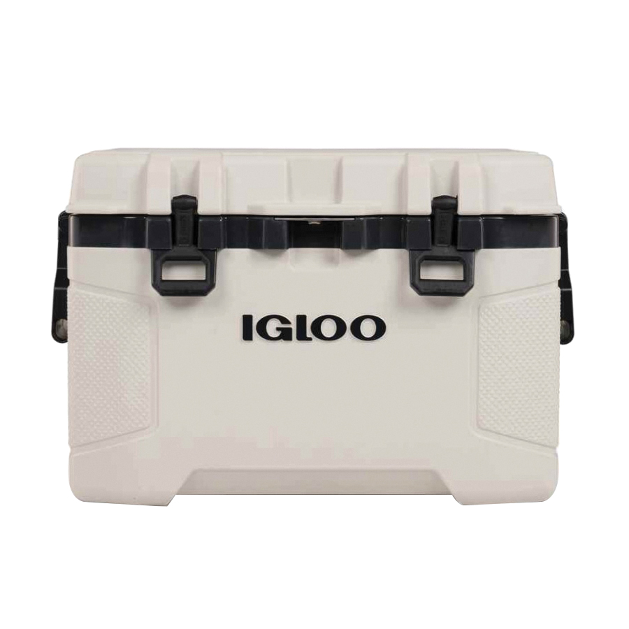 Trailmate Series 0050215 Cool Box, 50 qt Cooler, Polyethylene/Polypropylene, Bone\Obsidian Gray